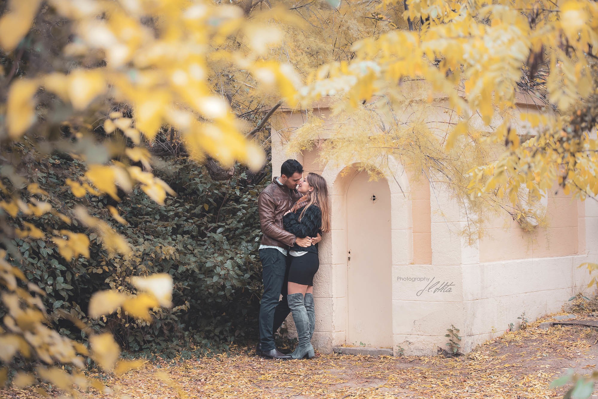 En la antigua caseta