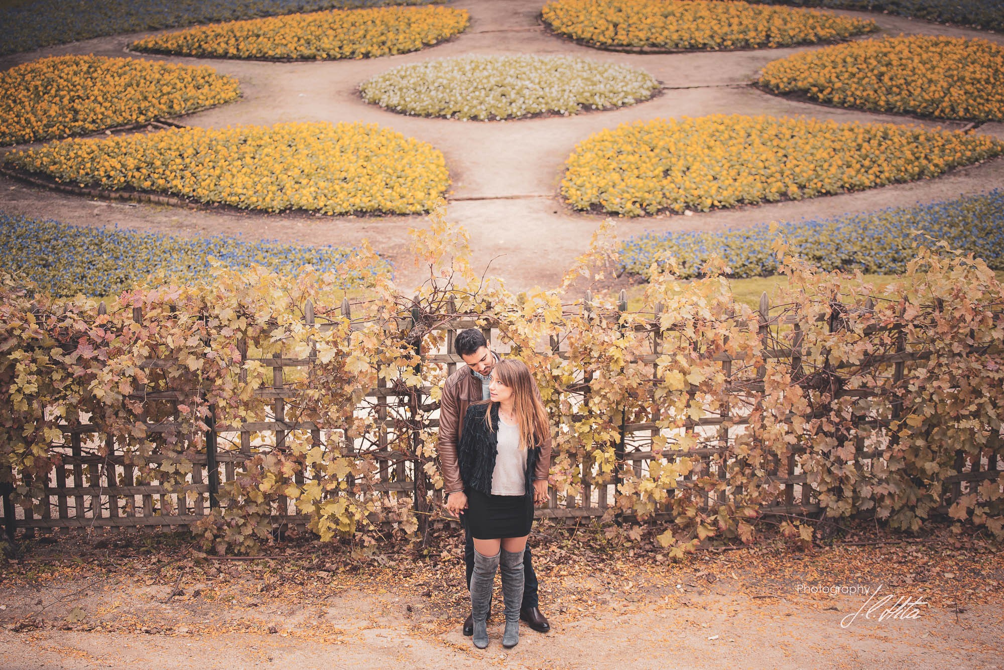 Jardín en el Parque del Capricho
