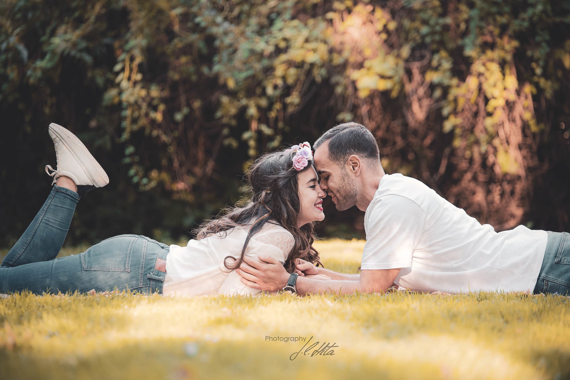 Tumbados frente con frente