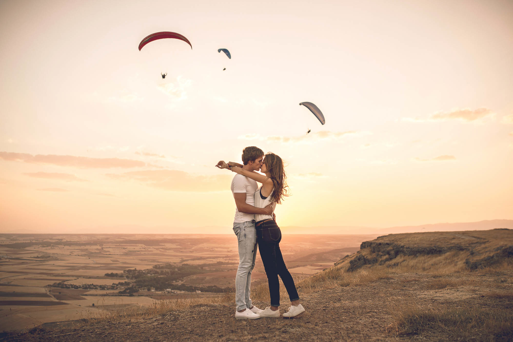 Parapente en la Muela