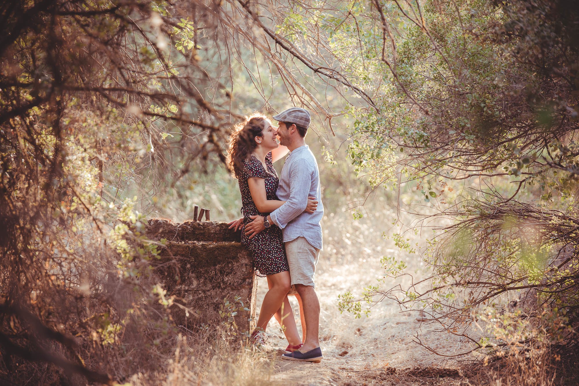 Sesión vintage en el campo