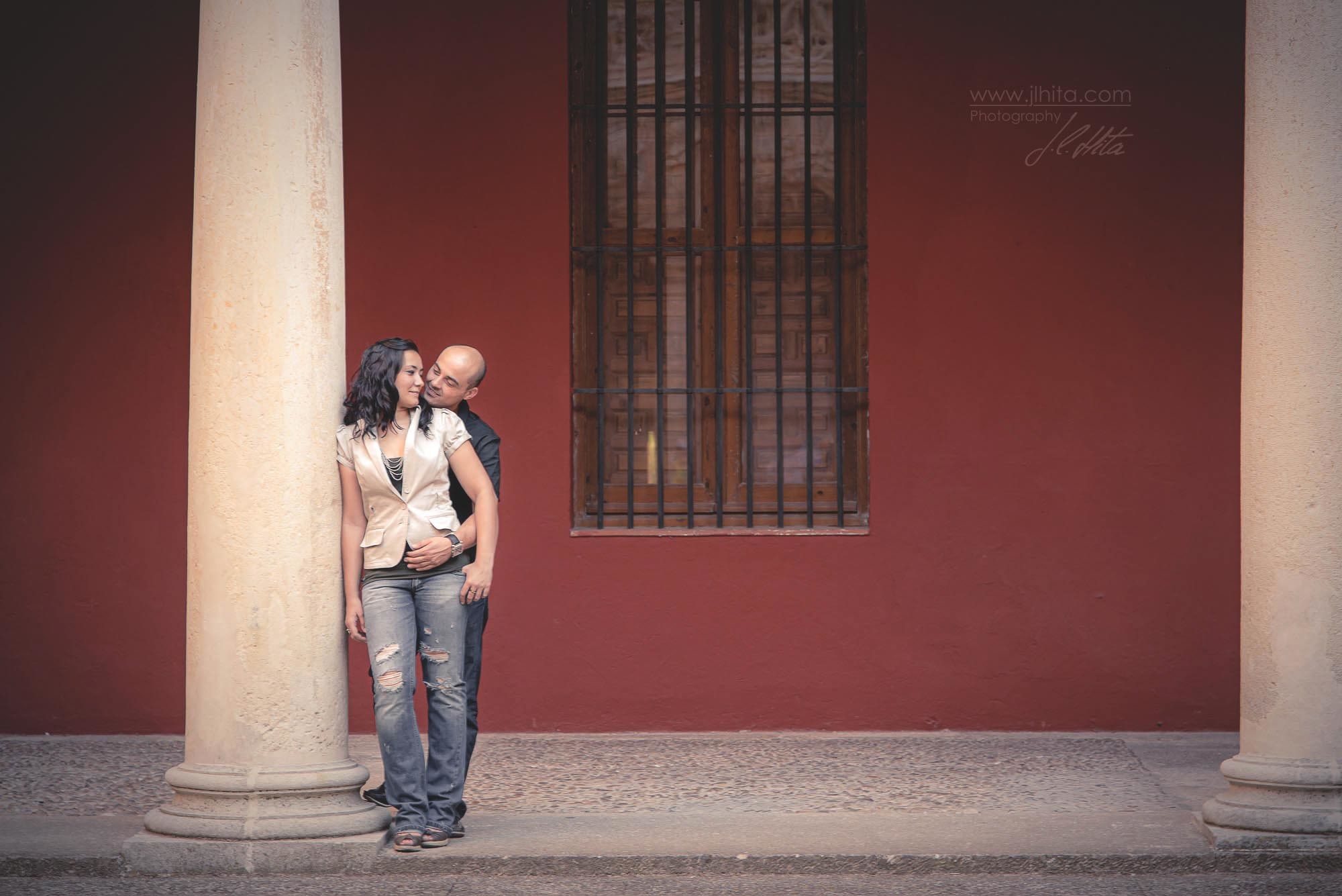 Columnas en el Palacio