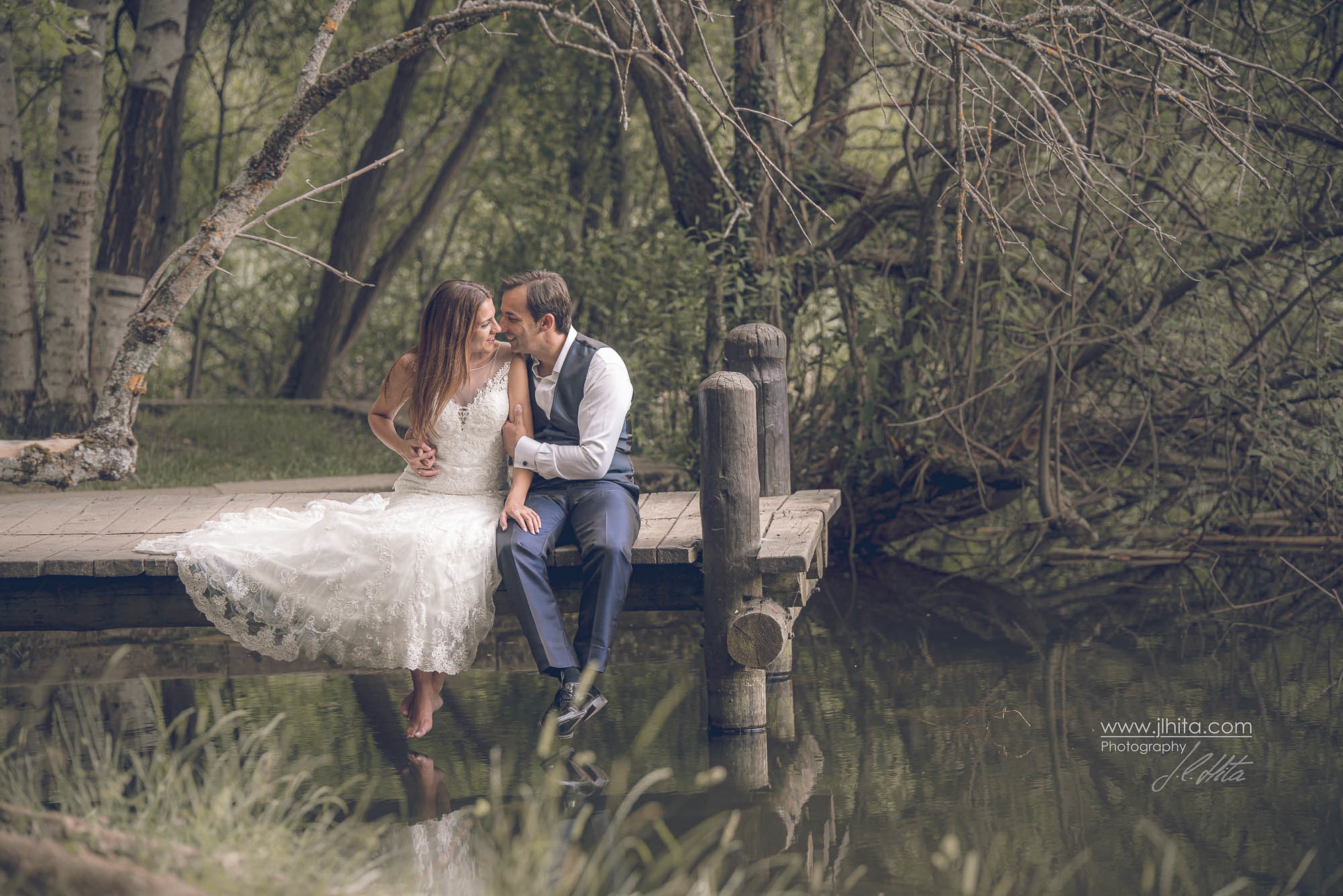 Post-Boda embarcadero del lago