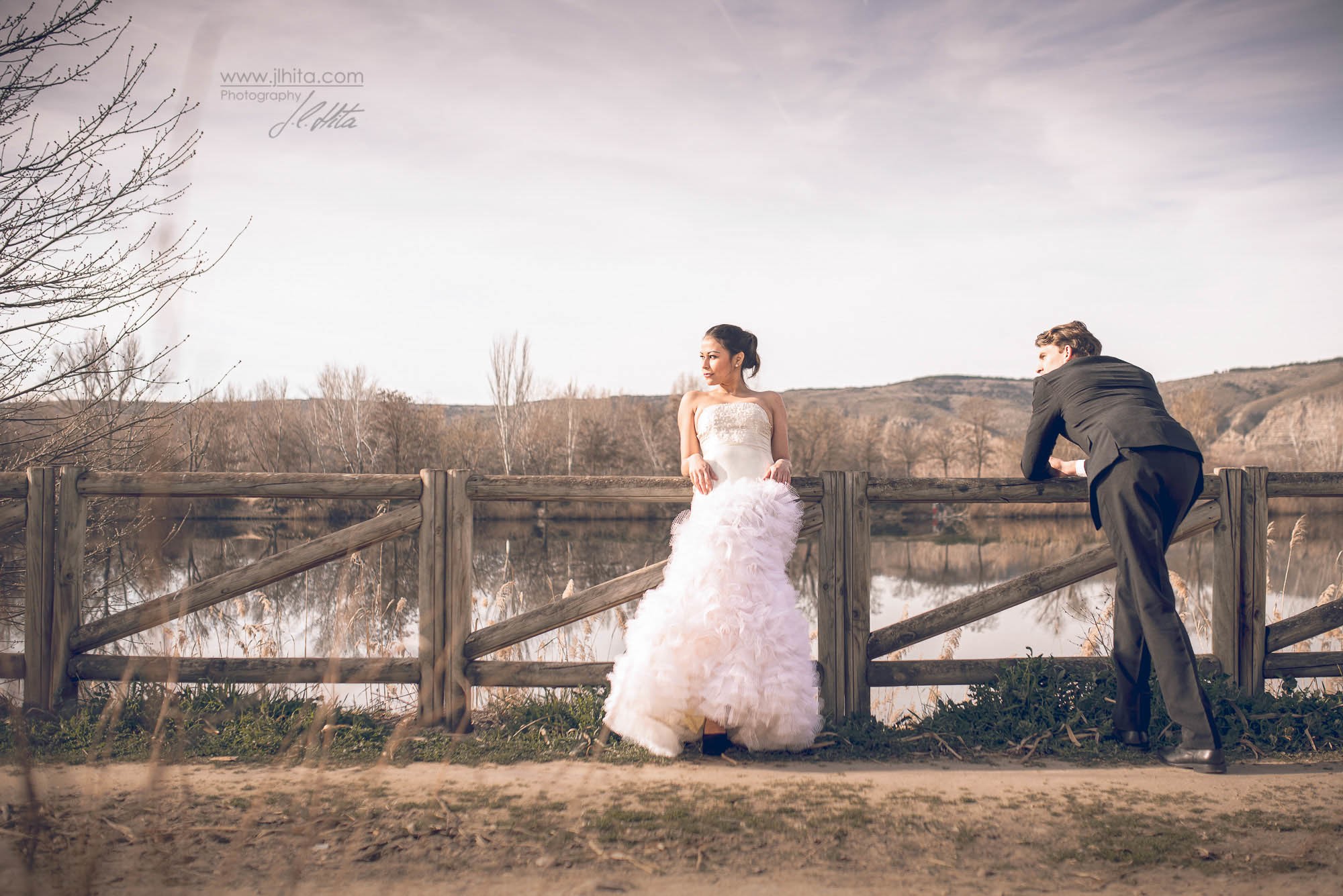 Postboda en las lagunas de Velilla