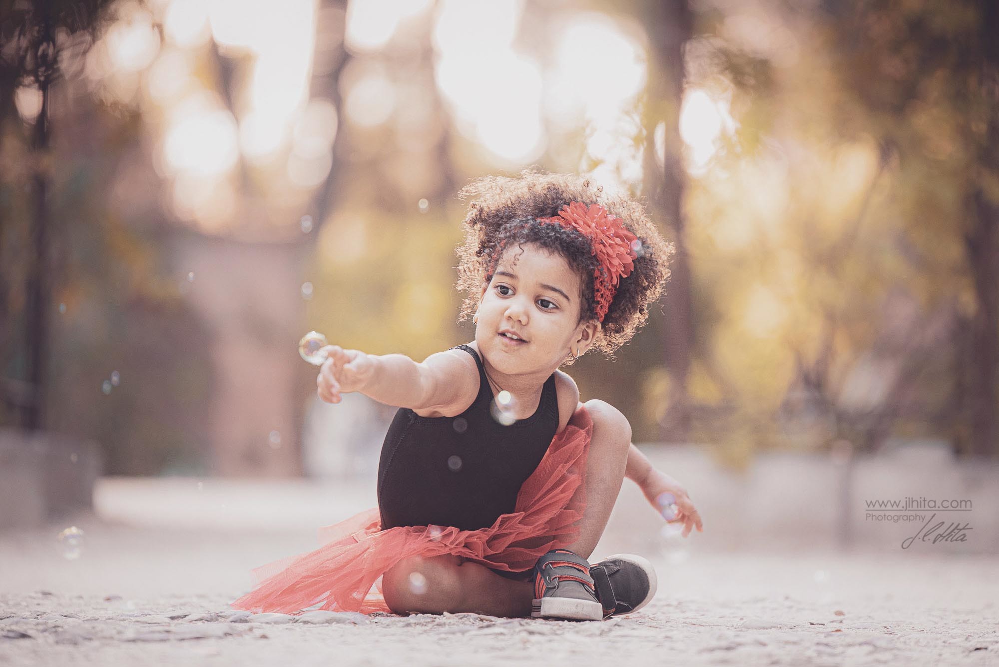 Ixchel burbujas de jabón