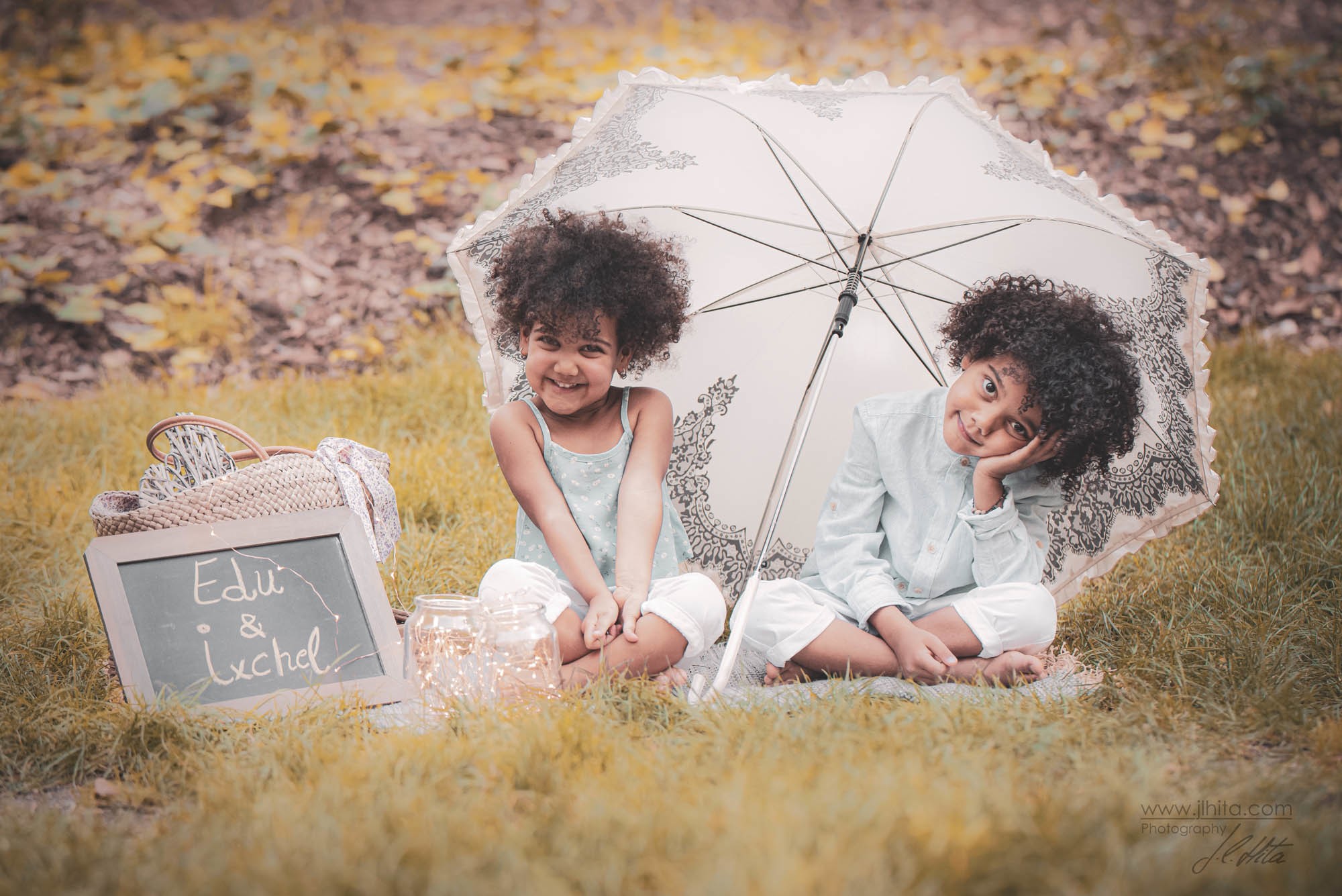 Ixchel y Edu en la Quinta de los Molinos