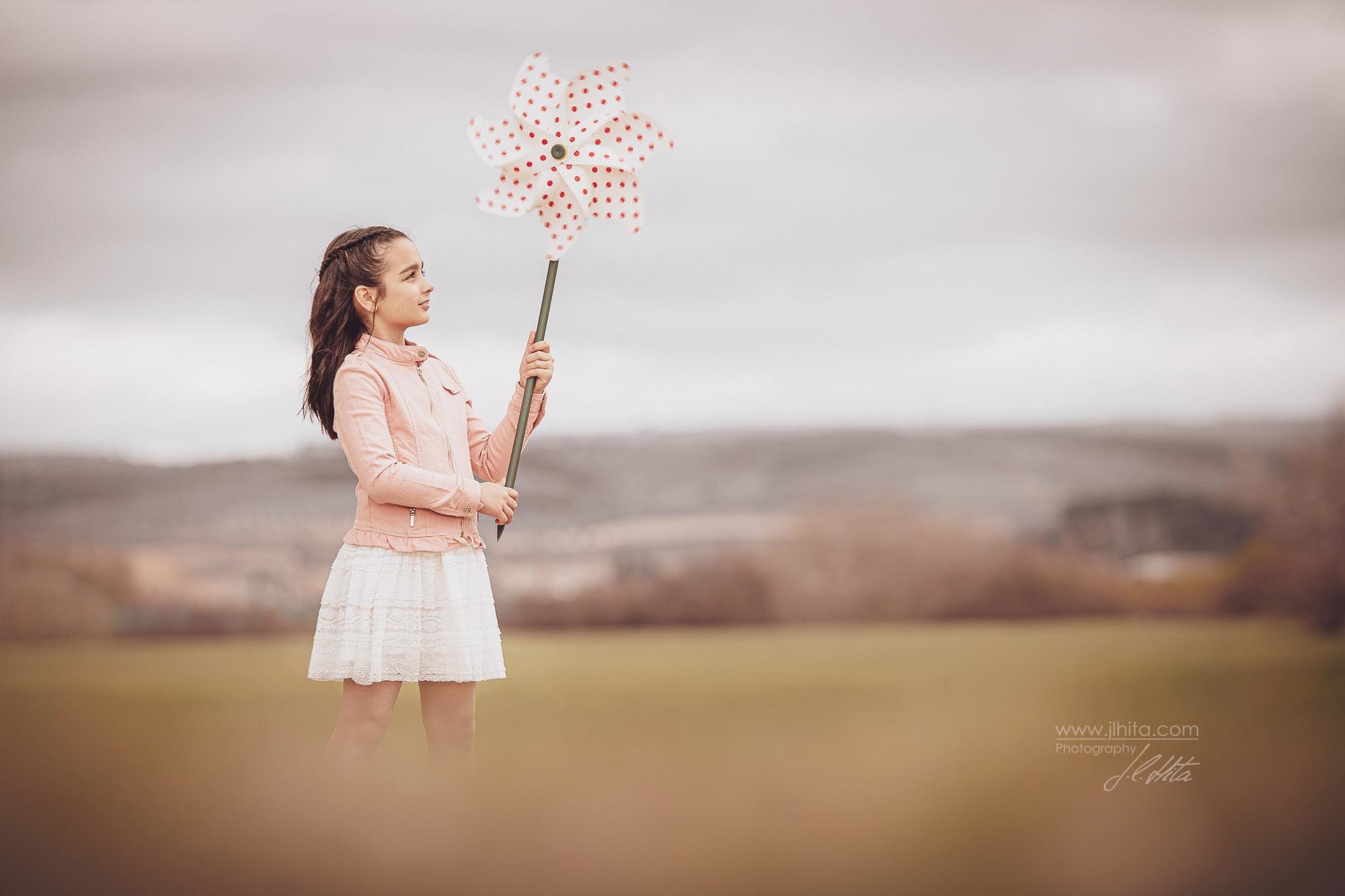 Comunión Leire molinillo de viento