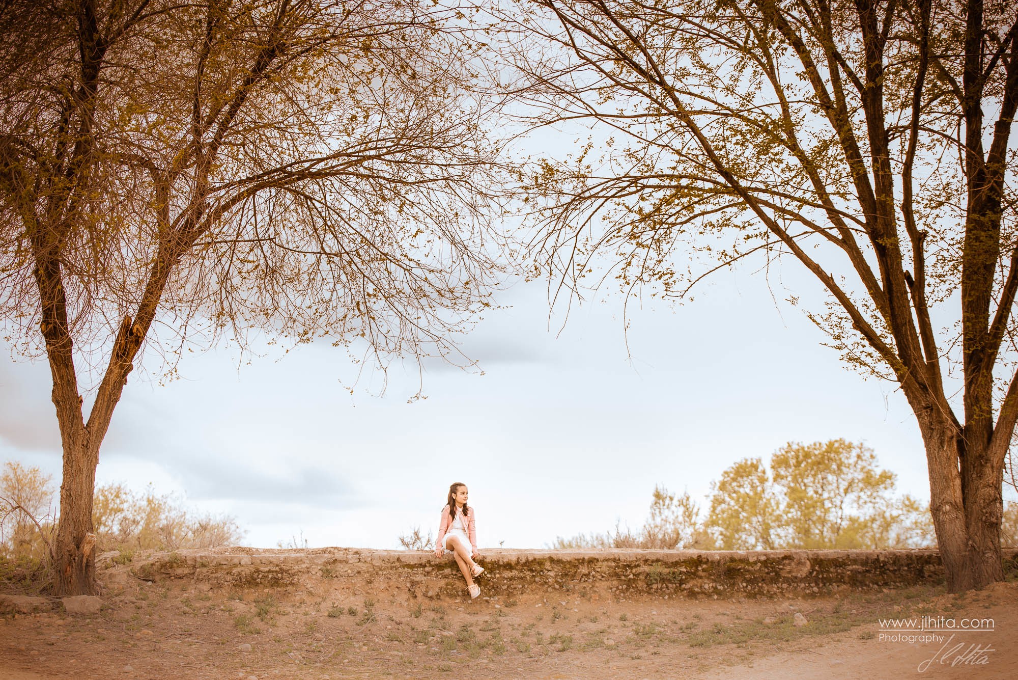 comunion Leire paisaje en Rivas