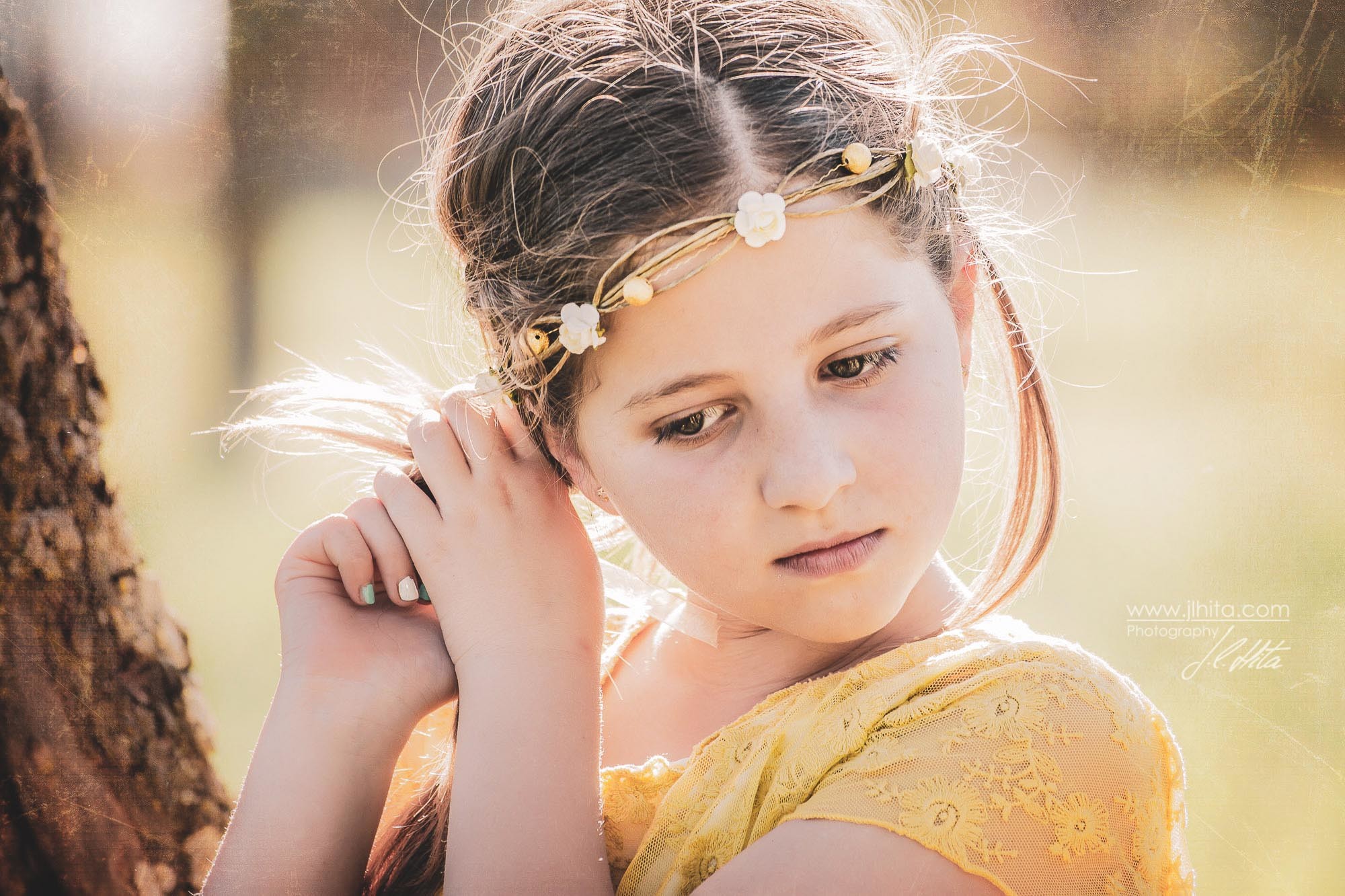 Retrato vintage Itziar