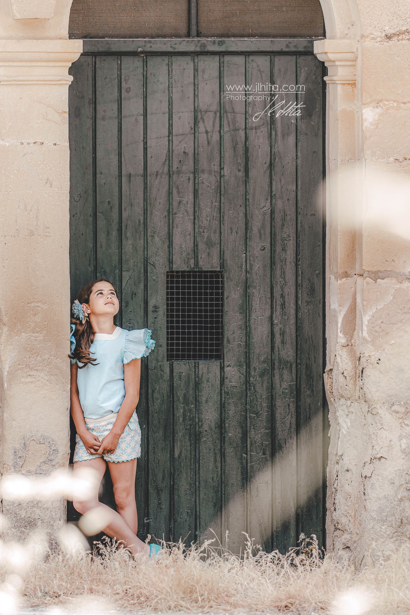 Carlota relajada de comunión