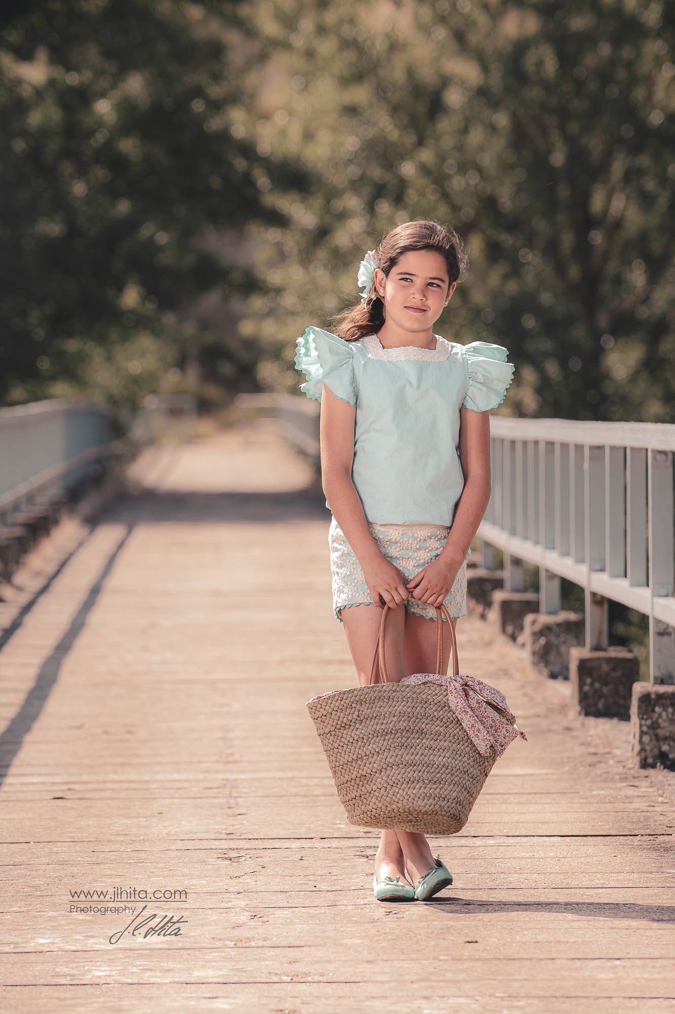 Carlota cesta de mimbre