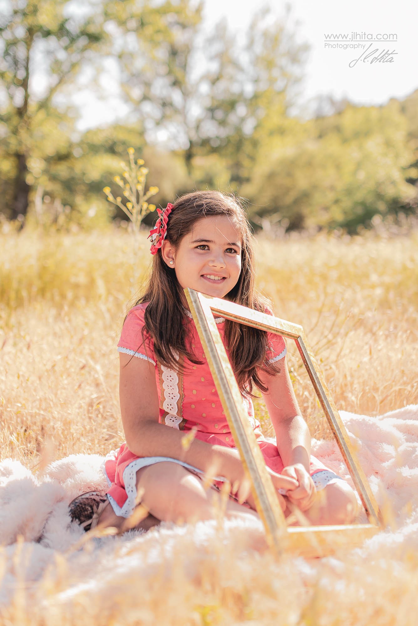 Carlota marco de cuadro