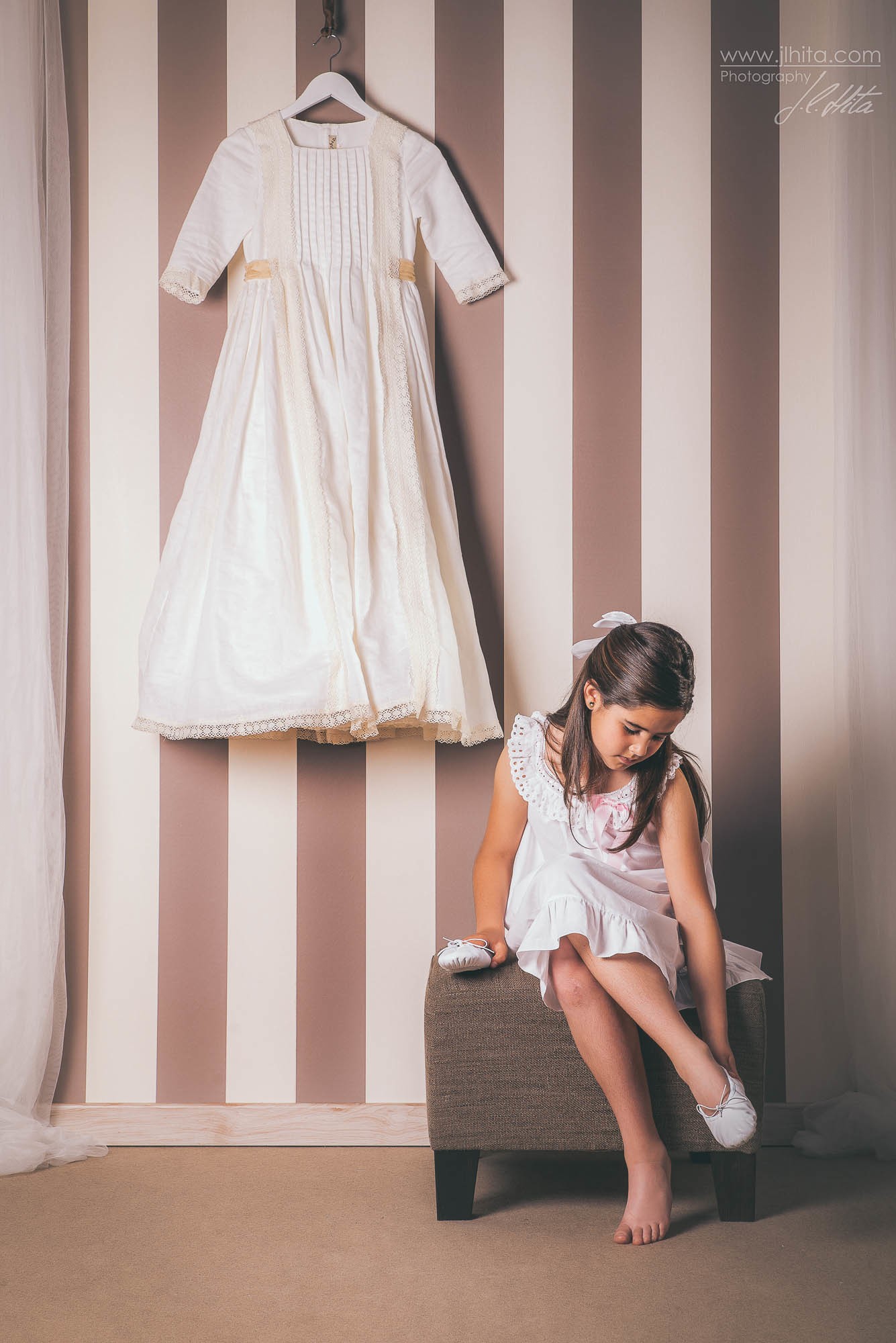 Vistiéndose de comunión