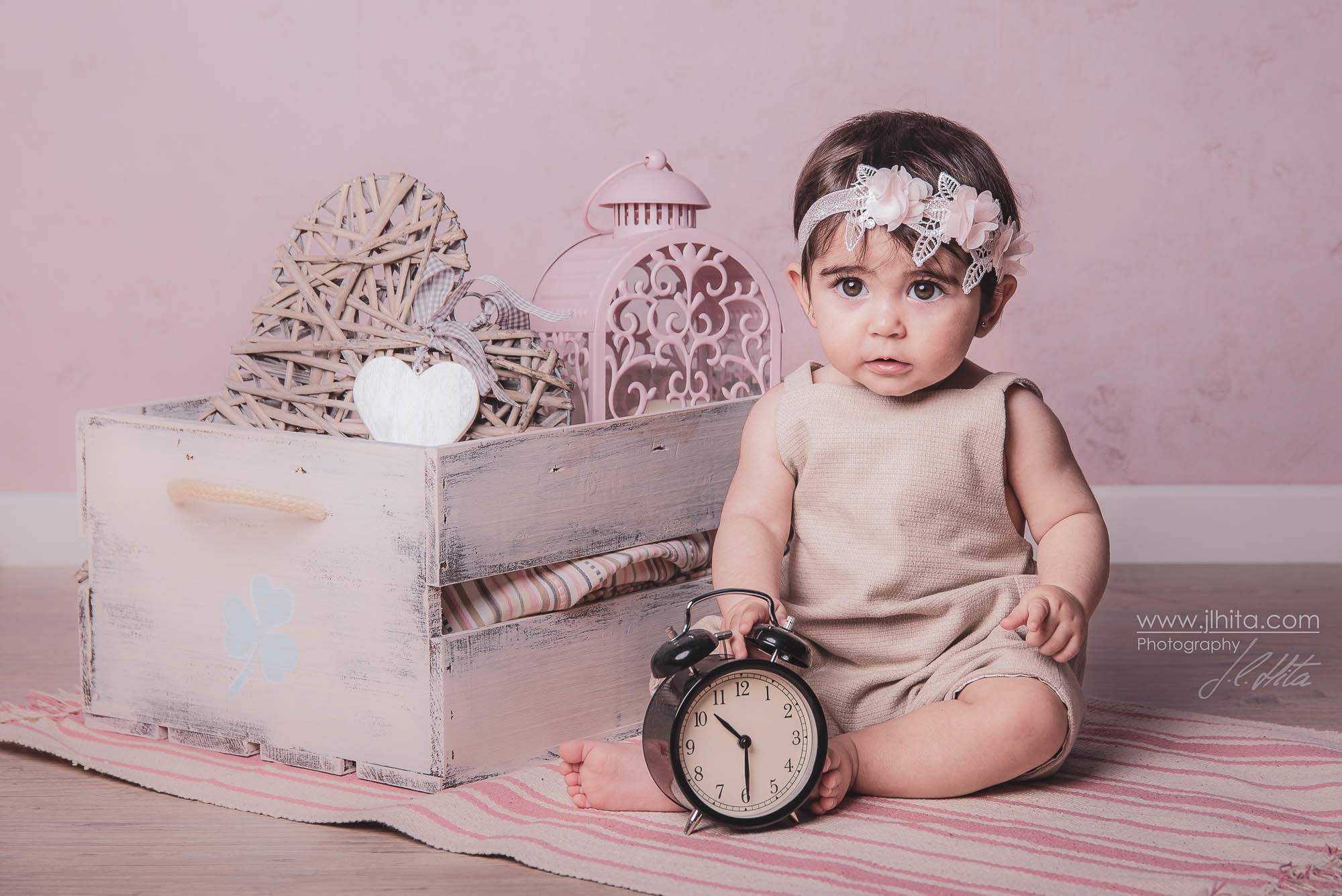 Sesión fotográfica bebé Thais