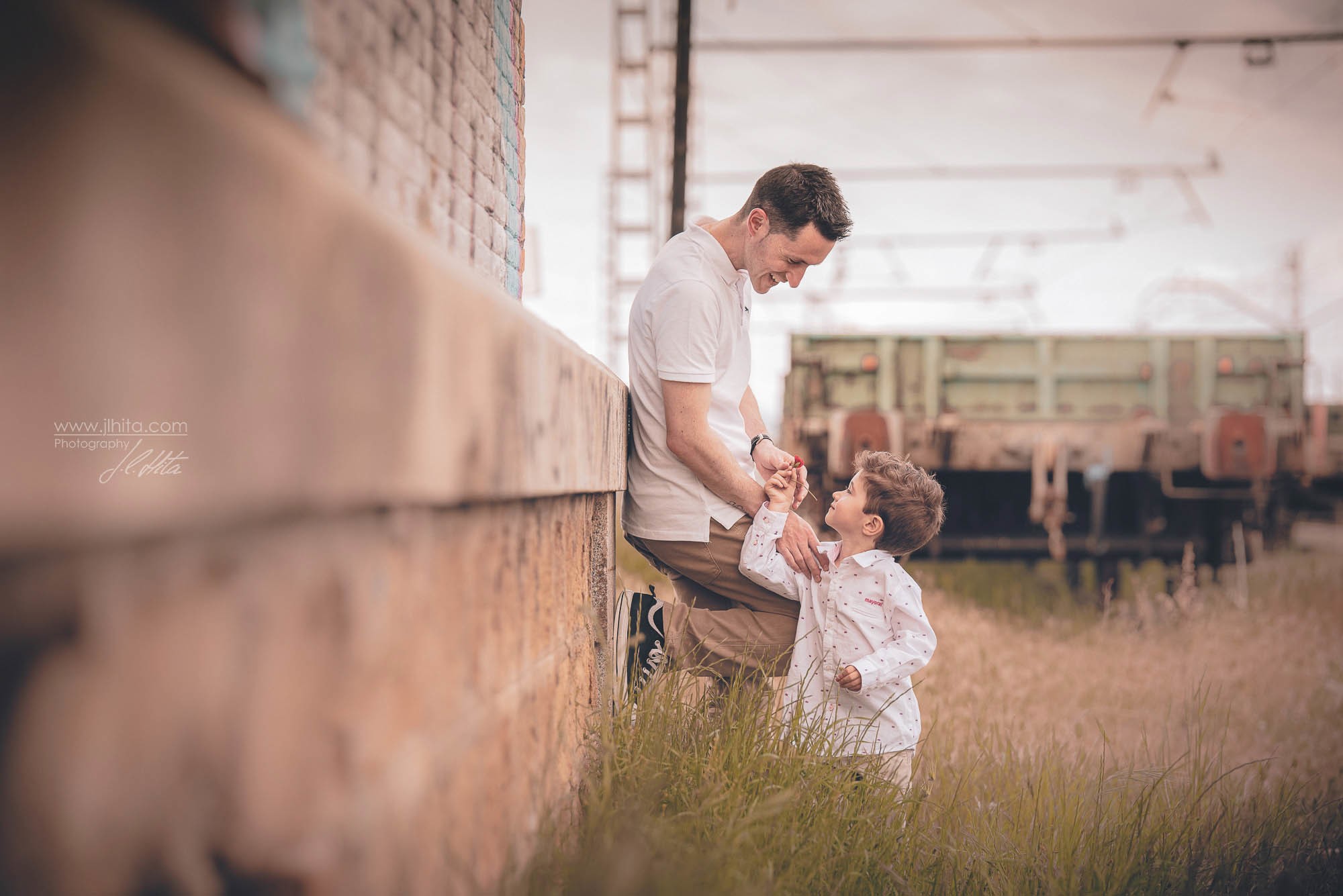 Sesión Familia Papá Niño