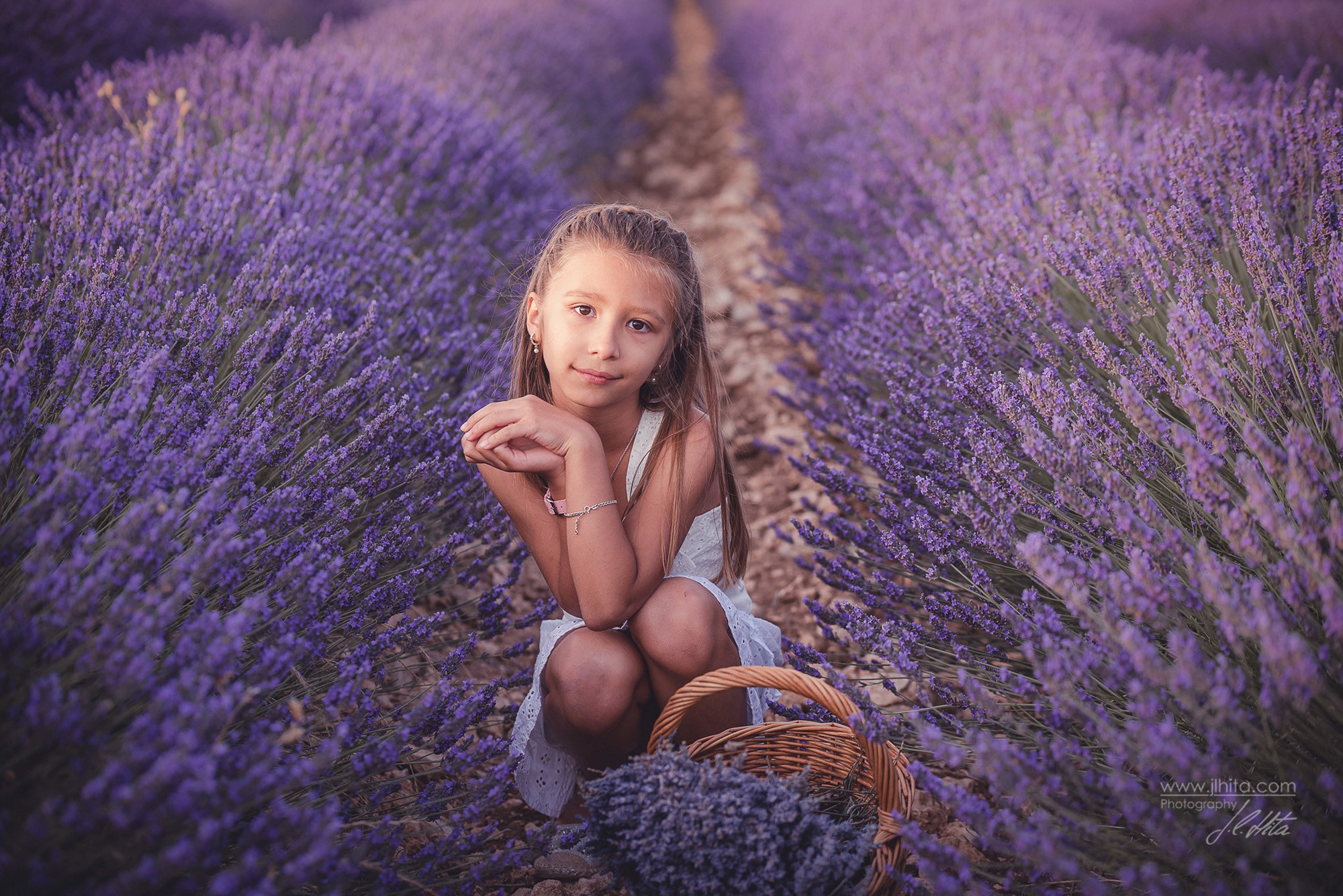 Sesión de comunión en exterior de Paula en Brihuega